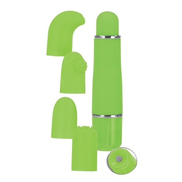Bộ mát xa 3 cầu Tips Green cao cấp, 9 chức năng rung đa dạng hưng phấn