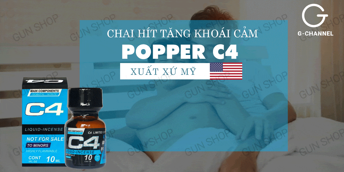 Sỉ Popper C4 Blue 10ml chính hãng Mỹ USA PWD giá sỉ