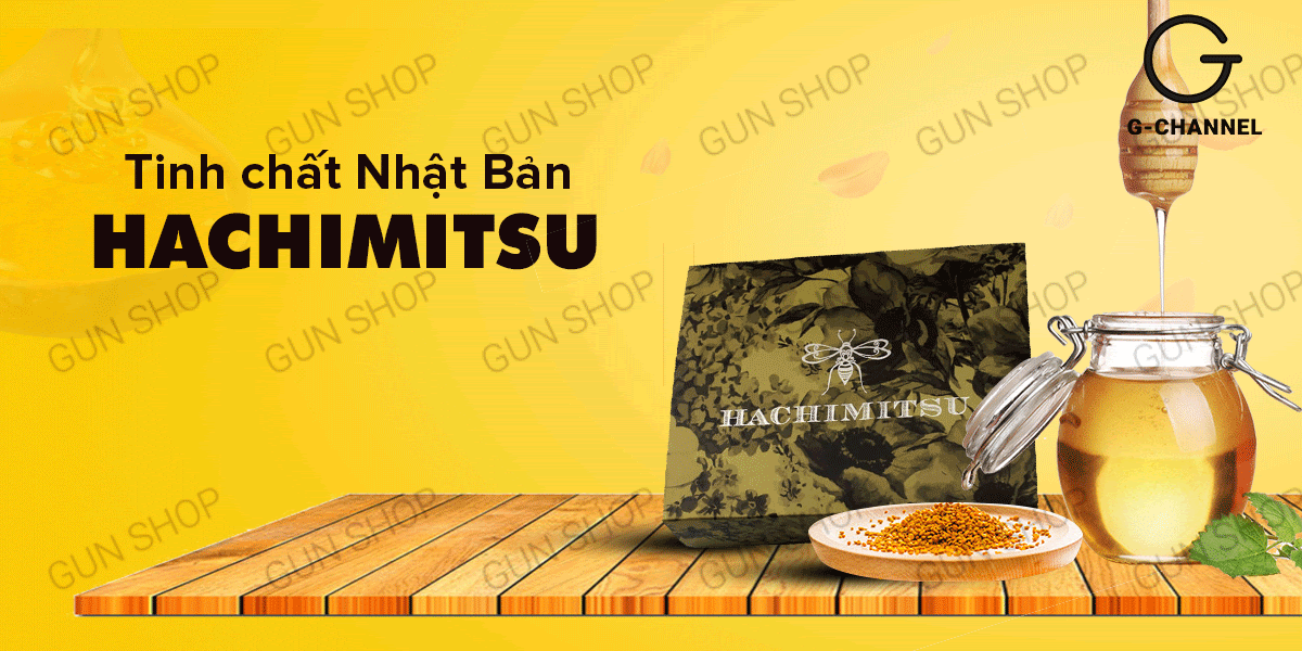 Tinh chất Hachimitsu tăng cường sinh lý nam nữ dưỡng chất tự nhiên