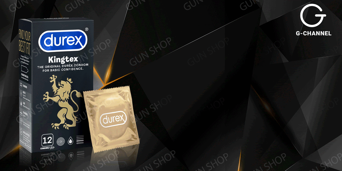 Bao cao su Durex King - Size 49mm - Ôm sát