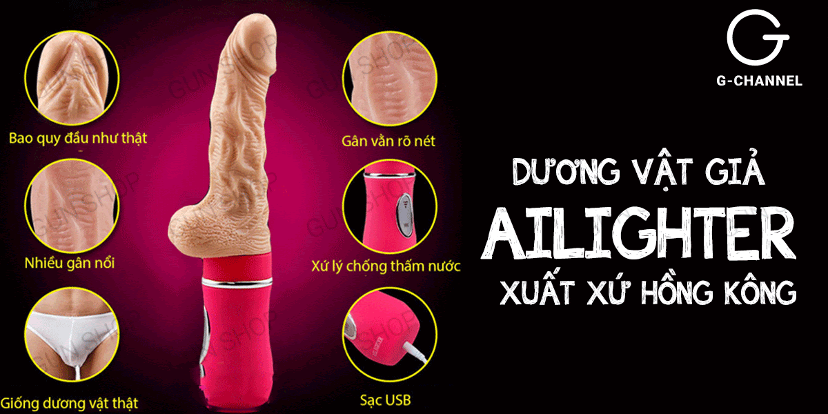 Dương vật giả HongKong Ailighter