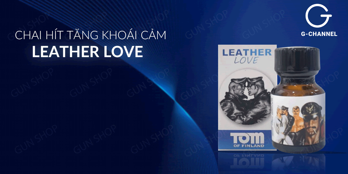 Popper Tom Of Finland Leather Love 10ml tăng khoái cảm quan hệ đồng tính