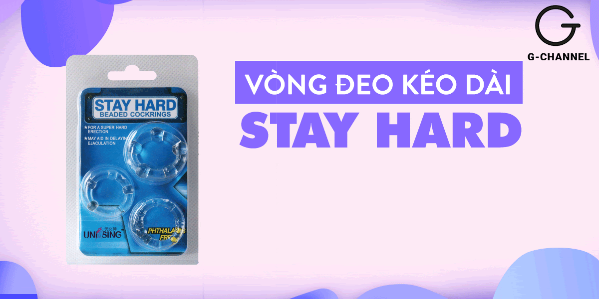 Vòng đeo kéo dài thời gian Stayhard dễ sử dụng hiệu quả