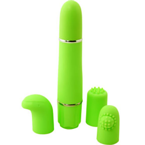 Bộ mát xa 3 cầu Tips Green cao cấp, 9 chức năng rung đa dạng hưng phấn
