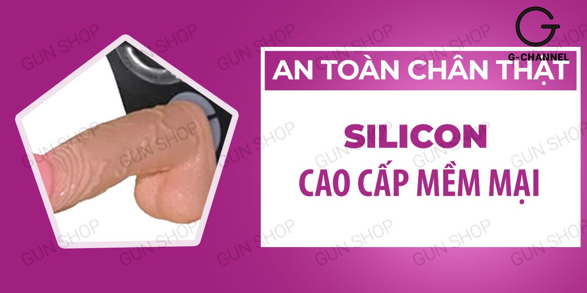 Dương vật giả rung có dây đeo - Baile Vibra