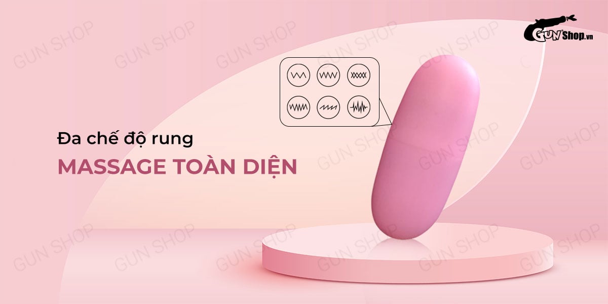 Trứng rung Man Nuo 4.5V dùng pin 1 đầu cao cấp thỏa mãn sinh lý nữ