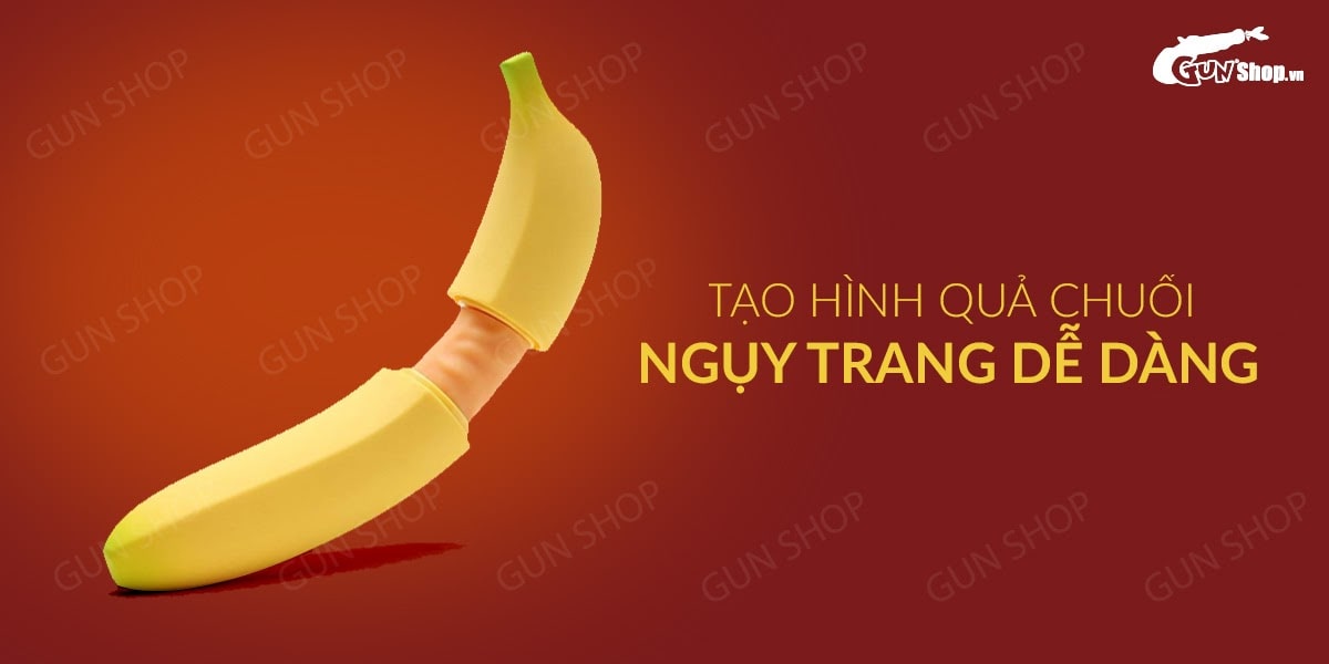 Dương vật giả rung trái chuối Moylan dễ thương khoái cảm cao