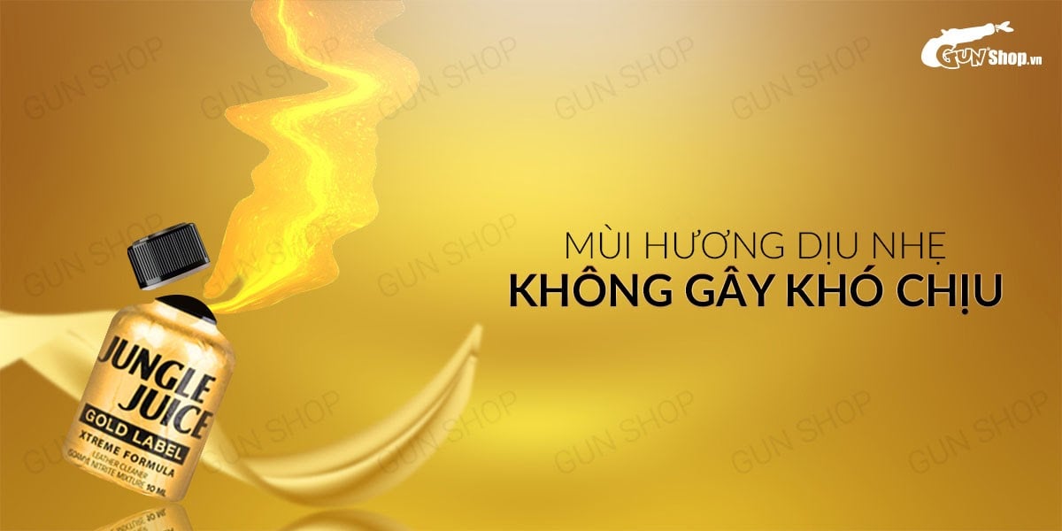 Popper Jungle Juice Gold Label Mỹ 10ml kích thích cực mạnh