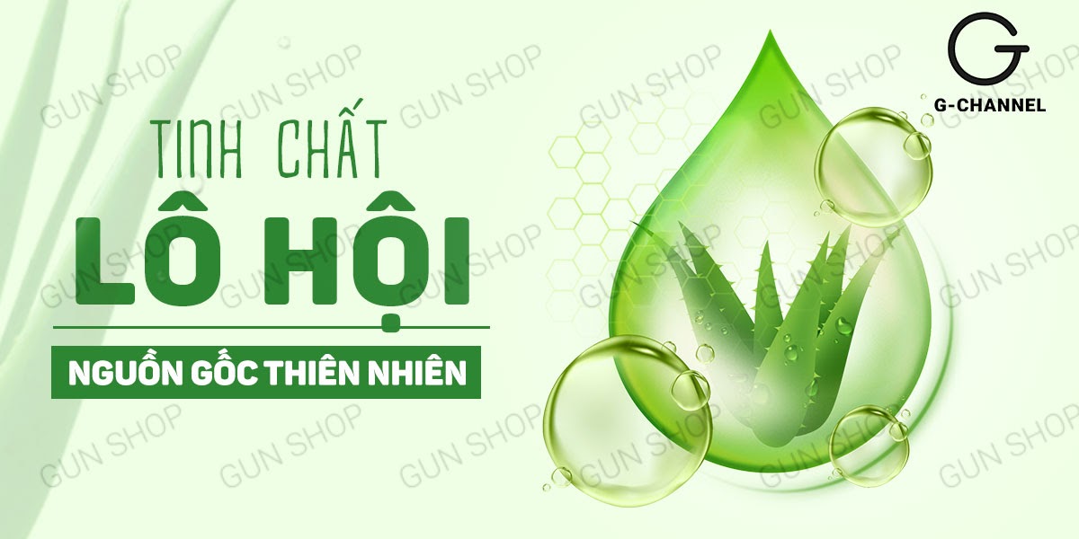 Gel bôi trơn Lexy Aloe tinh chất lô hội gốc nước 55ml Đức