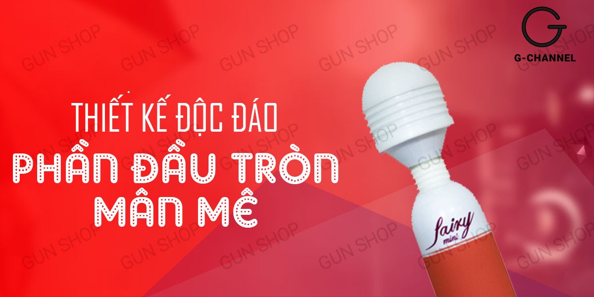 Máy massage Fairy chày rung nhiều tần số kích thích mạnh