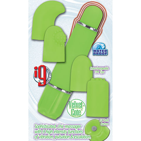 Bộ mát xa 3 cầu Tips Green cao cấp, 9 chức năng rung đa dạng hưng phấn