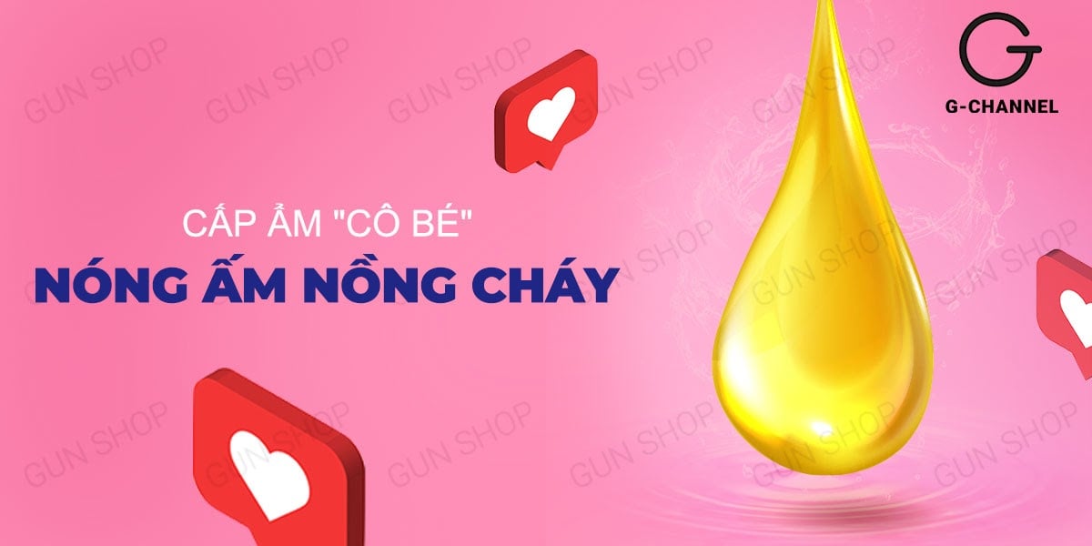 Gel bôi trơn Shell Love 50ml collagen tự nhiên se khít tăng khoái cảm