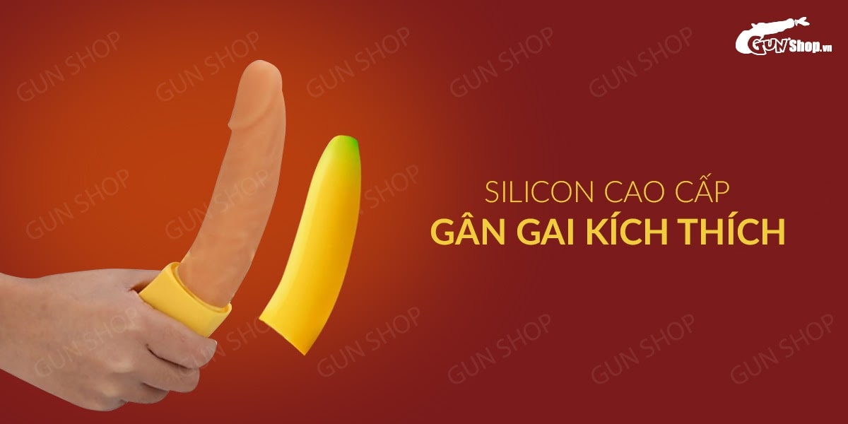 Dương vật giả rung trái chuối Moylan dễ thương khoái cảm cao