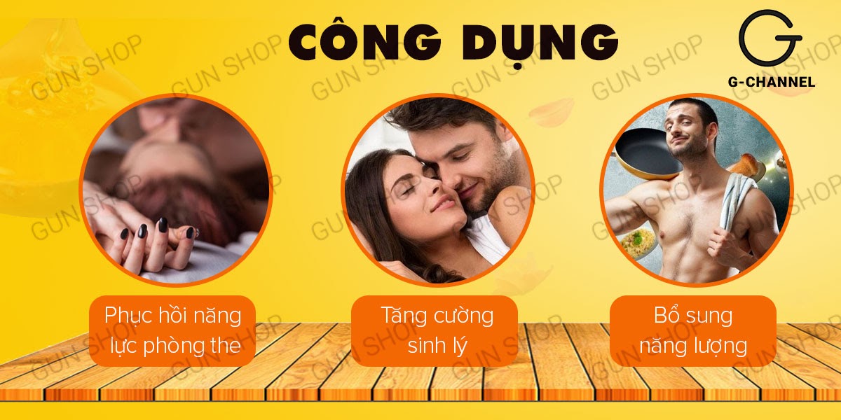 Tinh chất Hachimitsu tăng cường sinh lý nam nữ dưỡng chất tự nhiên