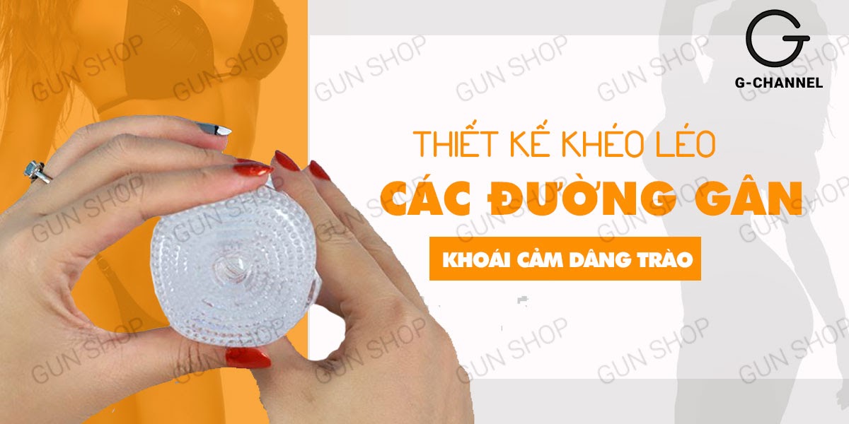 Âm đạo giả trong suốt Josens mềm mại cảm giác tự nhiên
