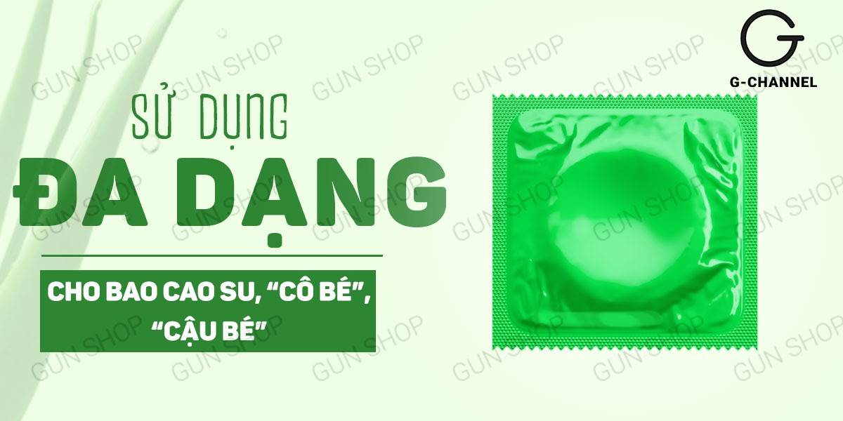 Gel bôi trơn Lexy Aloe tinh chất lô hội gốc nước 55ml Đức