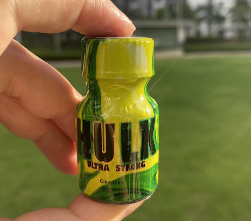 Popper Hulk 10ml Mỹ PWD Ultra Strong cho Top Bot cực mạnh