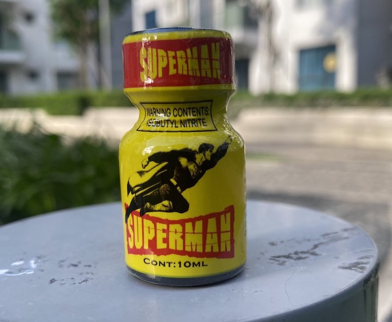 Popper Superman 10ml Mỹ chính hãng mạnh mẽ kích thích tình dục