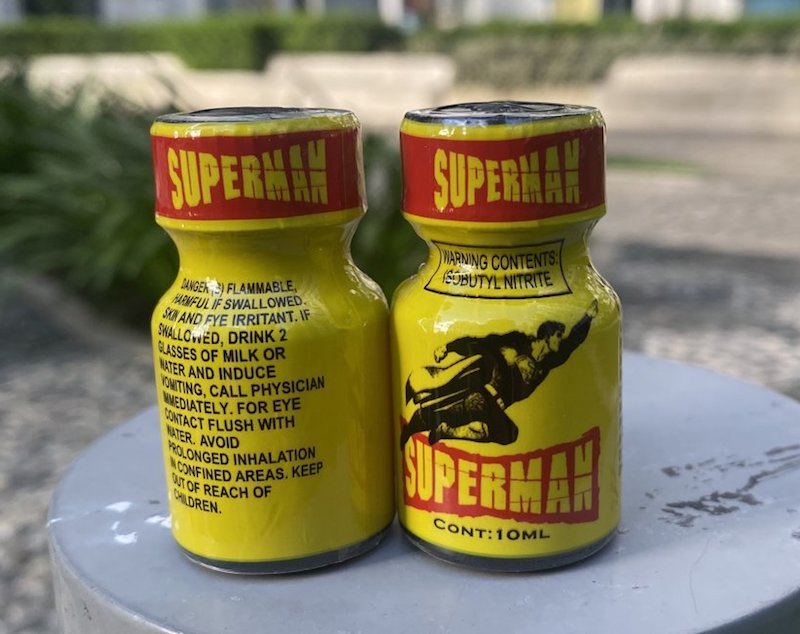 Popper Superman 10ml Mỹ chính hãng mạnh mẽ kích thích tình dục