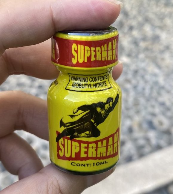 Popper Superman 10ml Mỹ chính hãng mạnh mẽ kích thích tình dục