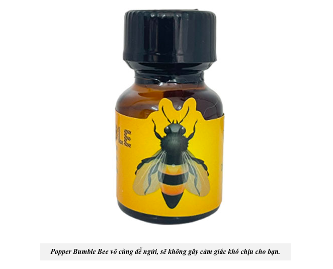 Popper Bumble Bee 10ml con ong vàng kích thích cực khoái