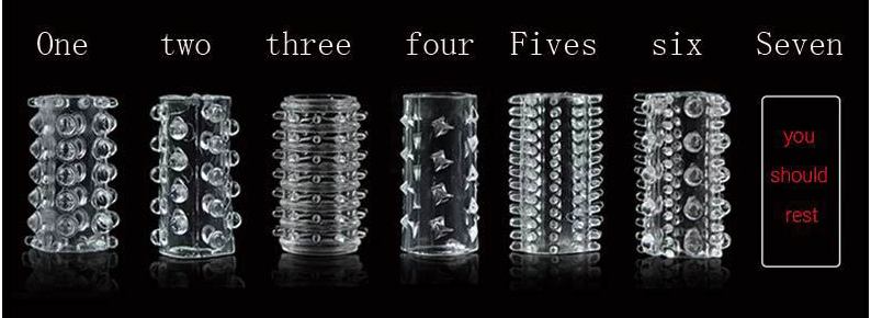 Bộ 6 bao cao su đôn dên khúc giữa gai bi 