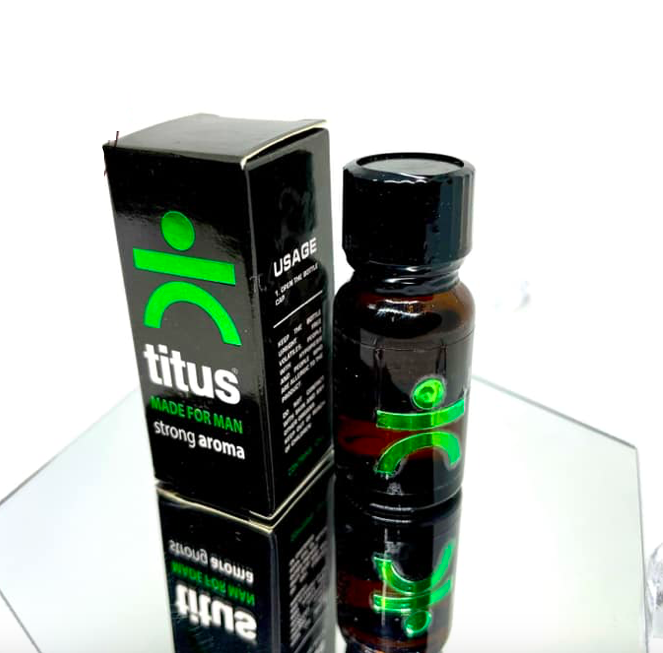 Popper Titus Green 10ml hương thơm kích thích ham muốn mạnh
