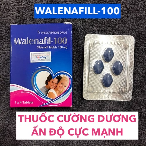 Thuốc Walenafil 100 cường dương walenafil-100 sildenafil trị xuất tinh sớm tăng sinh lý Thuốc Walenafil 100 cường dương walenafil-100 sildenafil trị xuất tinh sớm tăng sinh lý