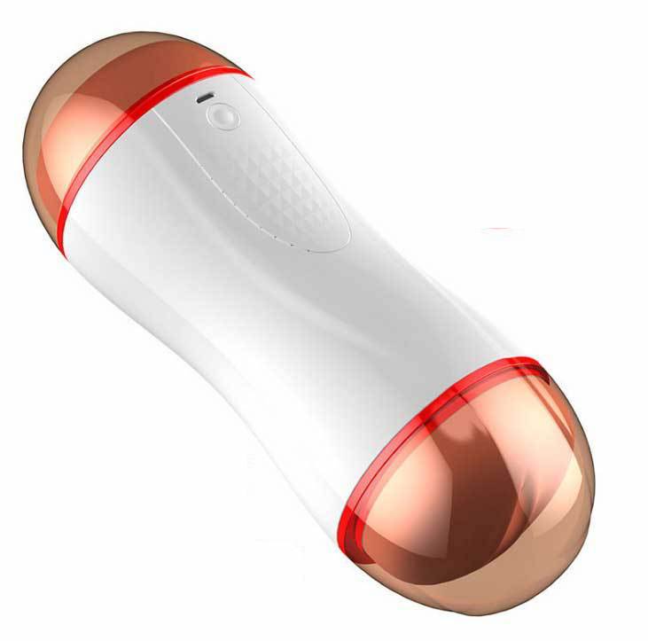 Âm đạo giả 2 đầu đa năng Jiuai sạc điện xoay 180 độ rung mạnh
