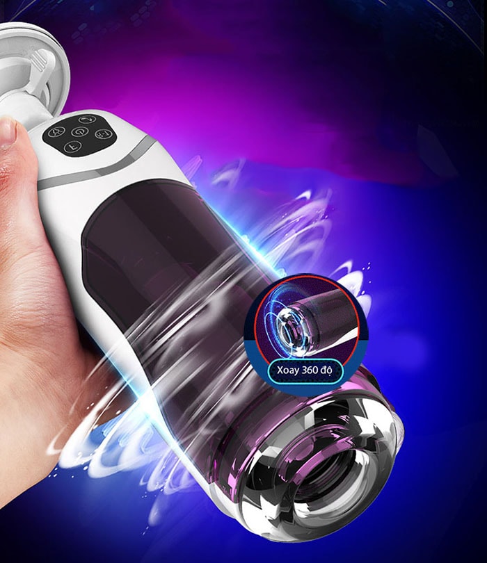 Máy âm đạo LC EasyLove xoay thụt rung bú mút tự động