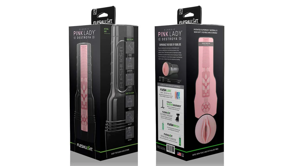 Âm đạo giả Fleshlight Pink Lady Destroya SuperSkin, trải nghiệm thực tế