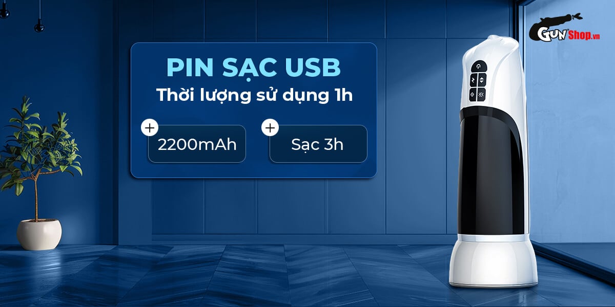 Âm đạo giả AierLe đa năng rung thụt sưởi ấm cực mạnh cho nam