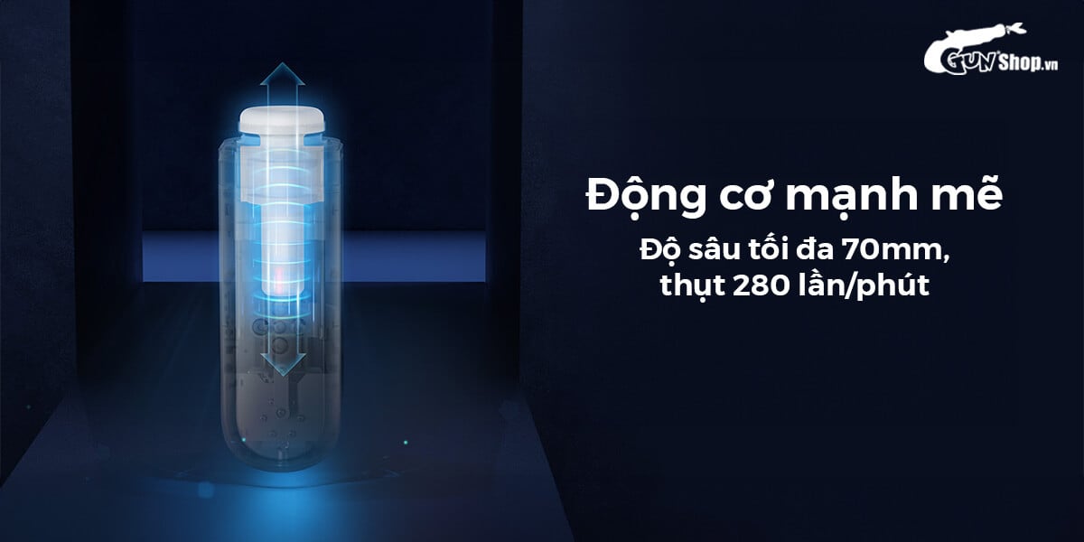 Âm đạo giả đa năng Lovense Solace rung mạnh cao cấp điều khiển app