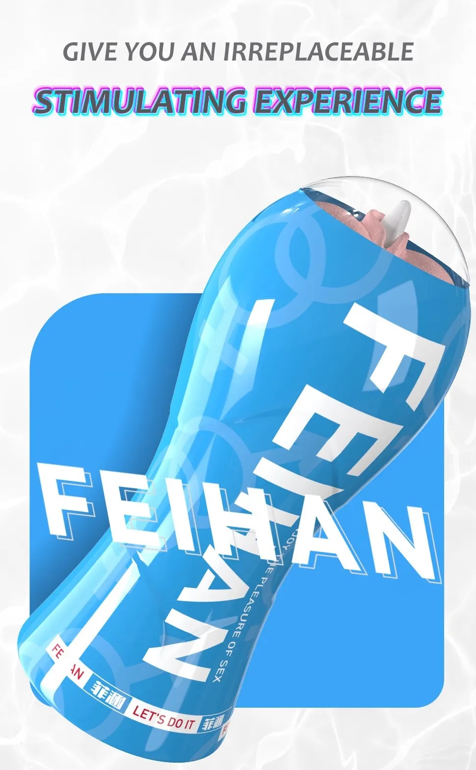 Âm đạo giả FeiHan Vacuum Cup tự sướng hút chân không