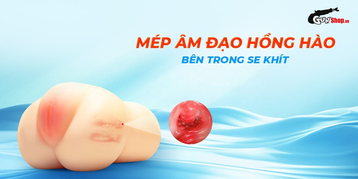 Âm đạo giả silicon Jiuai 09 460gr mịn màng như thật kích thích cao
