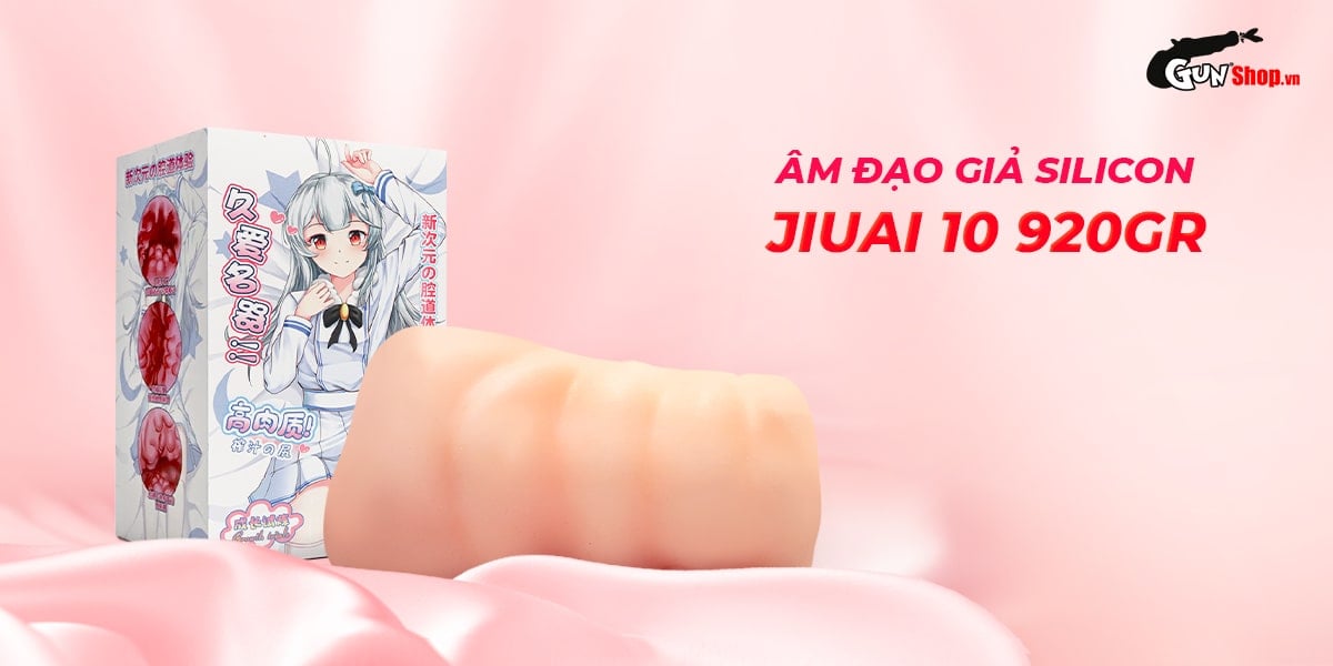 Âm đạo giả silicon Jiuai 10 920g siêu thực mềm mại nhất