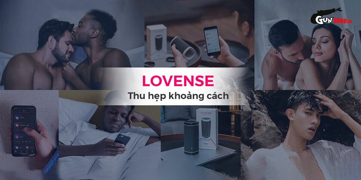Âm đạo giả Lovense Calor điều khiển app rung nén tỏa nhiệt