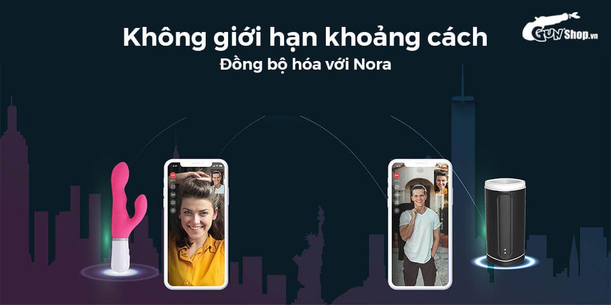 Âm đạo giả Lovense Calor điều khiển app rung nén tỏa nhiệt