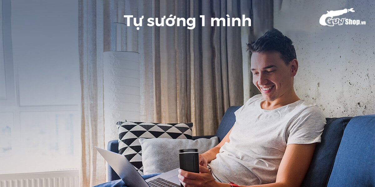 Âm đạo giả Lovense Calor điều khiển app rung nén tỏa nhiệt