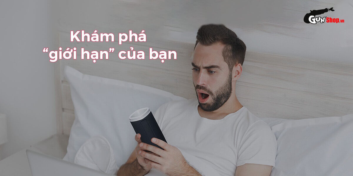 Âm đạo giả Lovense Calor điều khiển app rung nén tỏa nhiệt