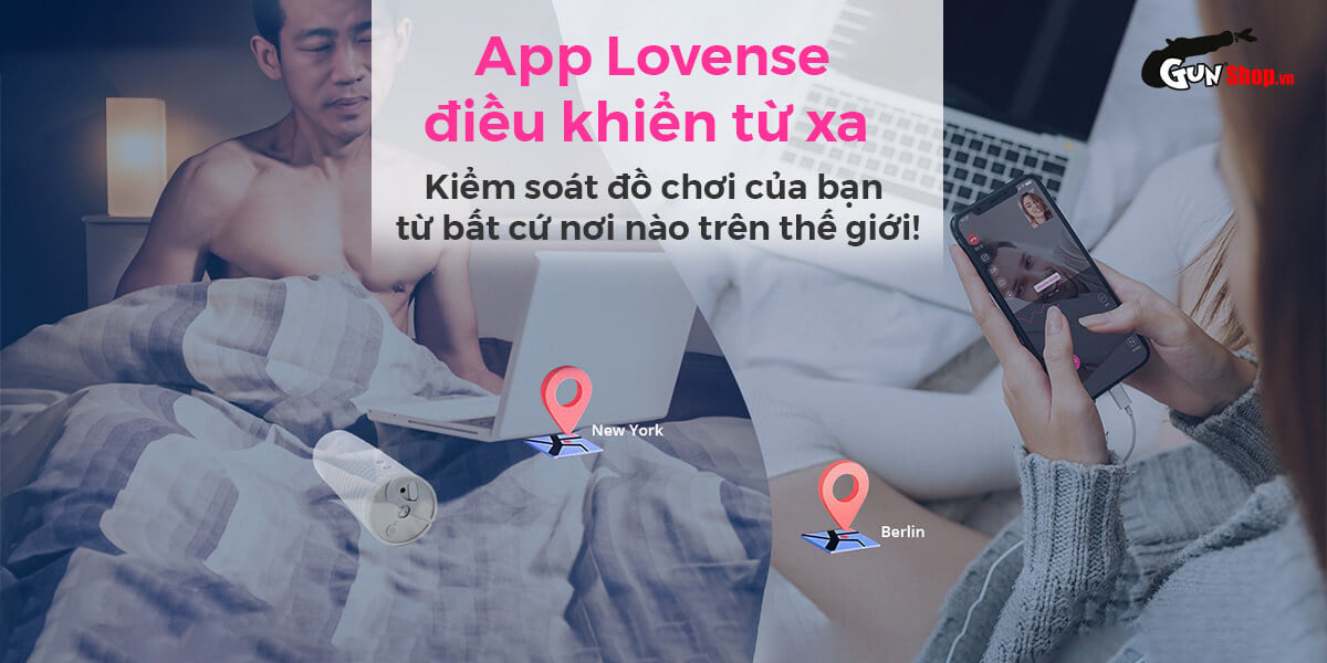 Âm đạo giả đa năng Lovense Max 2 rung co bóp điều khiển bằng điện thoại