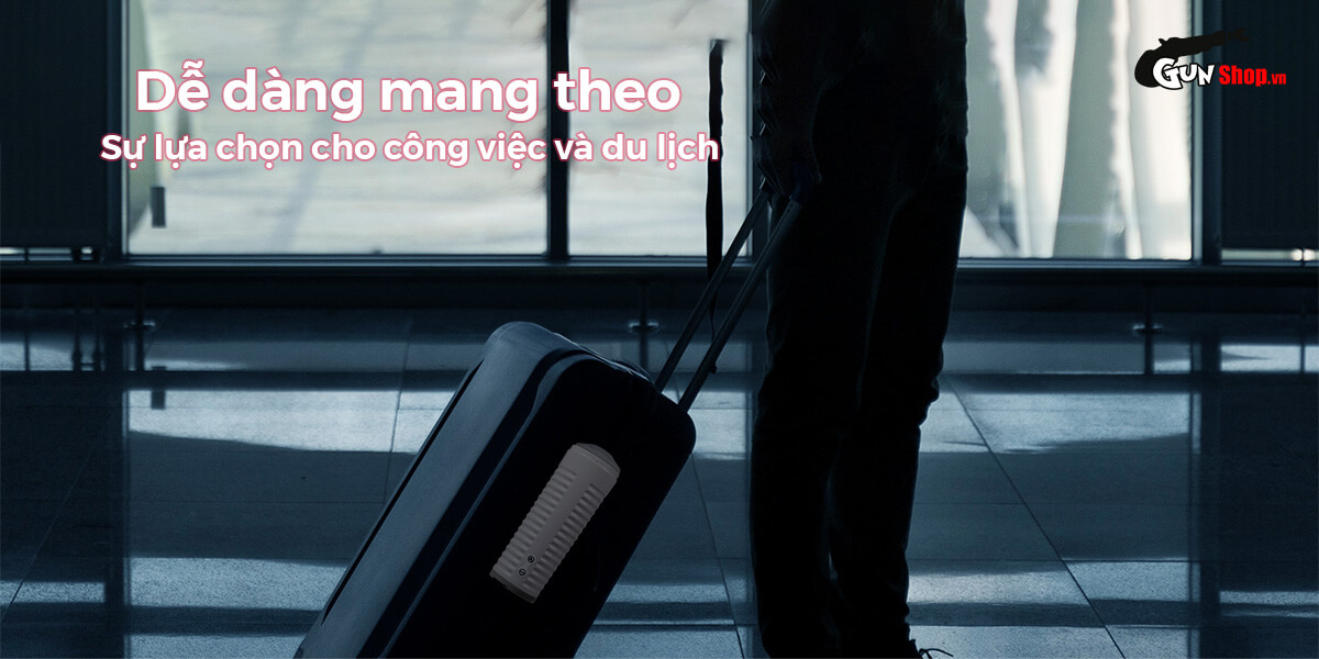 Âm đạo giả đa năng Lovense Max 2 rung co bóp điều khiển bằng điện thoại