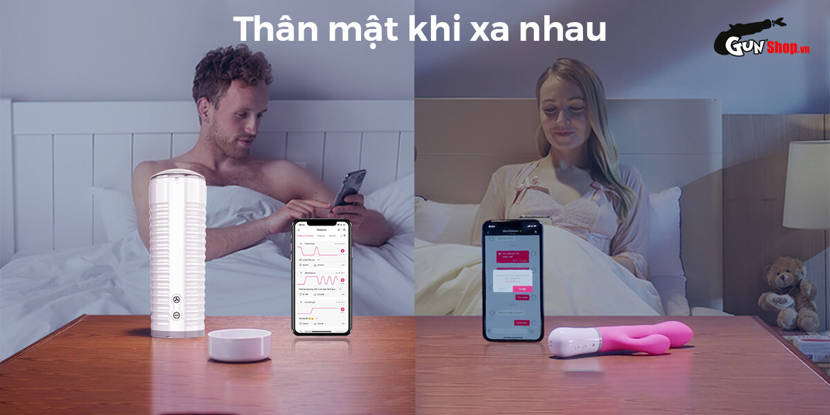 Âm đạo giả đa năng Lovense Max 2 rung co bóp điều khiển bằng điện thoại