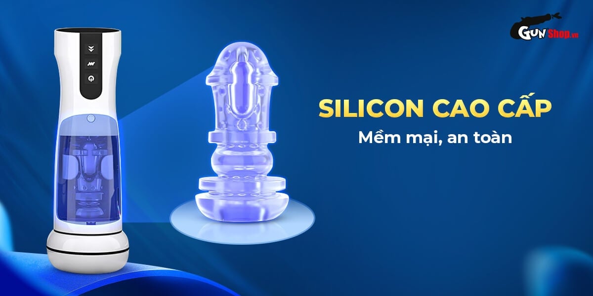 Âm đạo giả AierLe Space Warrior 2 rung thụt co bóp làm ấm