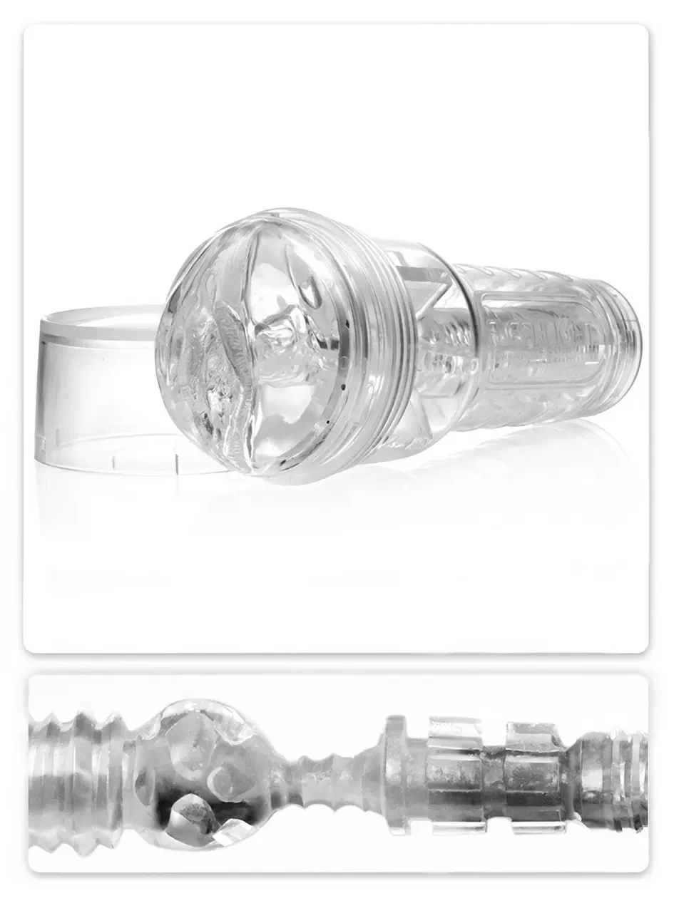Âm đạo giả trong suốt Fleshlight Ice Lady Crystal silicon chân thật