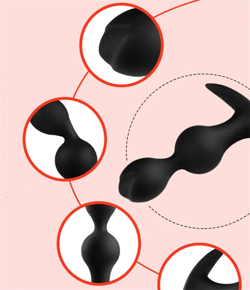 Que rung hậu môn kèm bi massage đa năng kích thích khoái cảm đỉnh cao