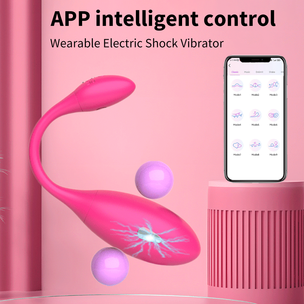 Trứng rung sốc điện Levett điều khiển từ xa qua app Bluetooth