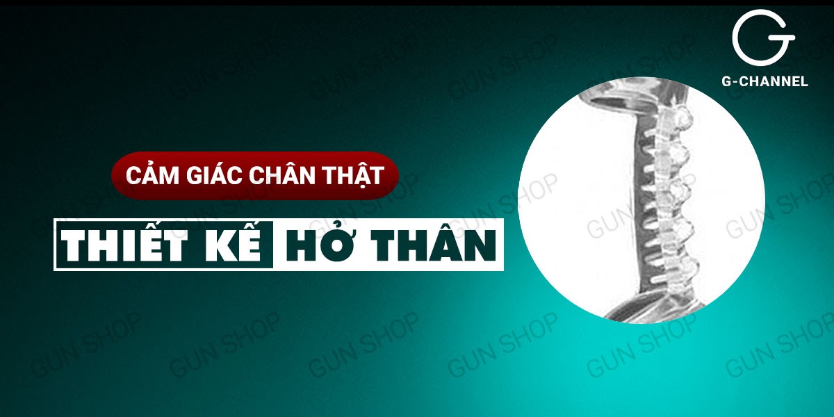 Bao cao su đôn dên Wild Knight vòng thắt chống tuột kích thước lớn