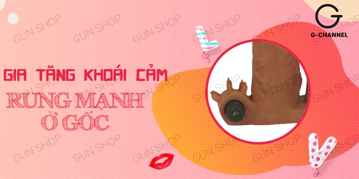 Bao cao su đôn dên rung mạnh Lovetoy 2 đầu kích thích hấp dẫn Bao cao su đôn dên rung mạnh Lovetoy 2 đầu kích thích hấp dẫn