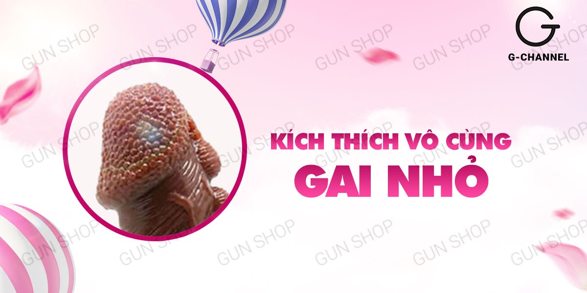 Bao cao su đôn dên Baile Braveman rung nhiều điểm nổi pin tốt